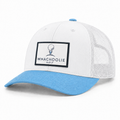 Premium Golf Hat Richardson 112 (Columbia Blue and White)