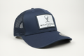 Premium Golf Hat White Navy