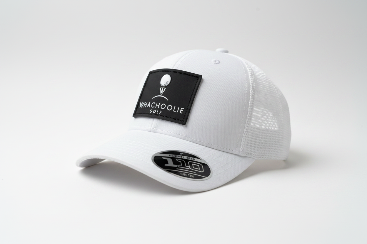 Premium Golf Hat White